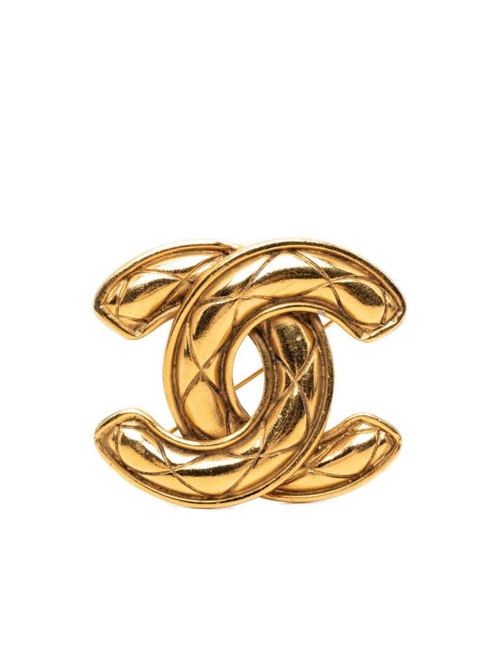 Chanel Cc Logo Brooch Metal #287758C91B